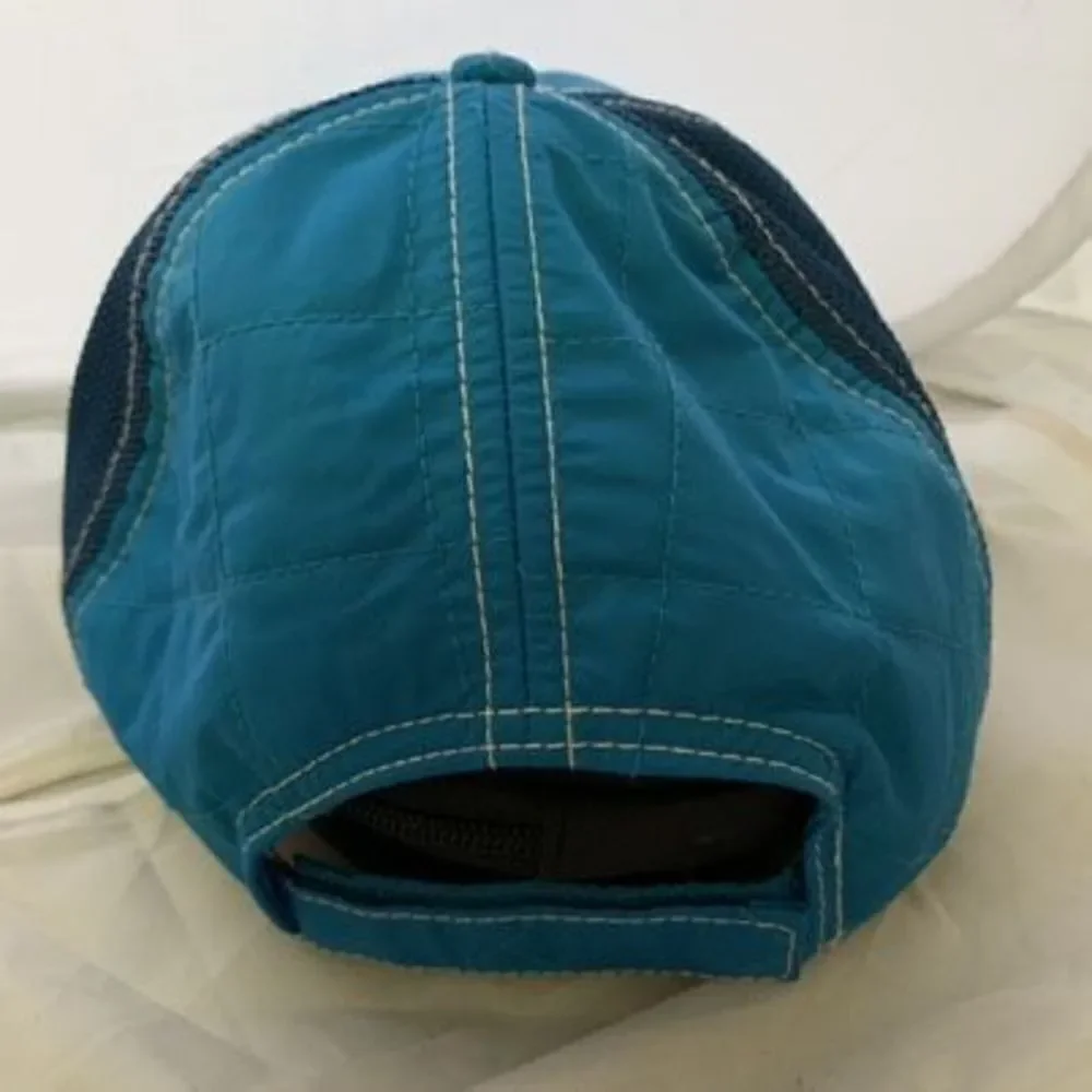 NFL on CBS Sports Blue Quilted Adjustable Cap Hat *New*